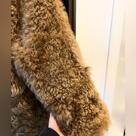 Alberta Ferretti reversible shearling coat sz IT40 / small - Picture 5 of 9